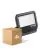 Voordeelpak 4x Ledvance LED Floodlight Aluminium Zwart 41W/27W 4000lm/6000lm 100D - 840 Koel Wit | IP66 - Symmetrisch